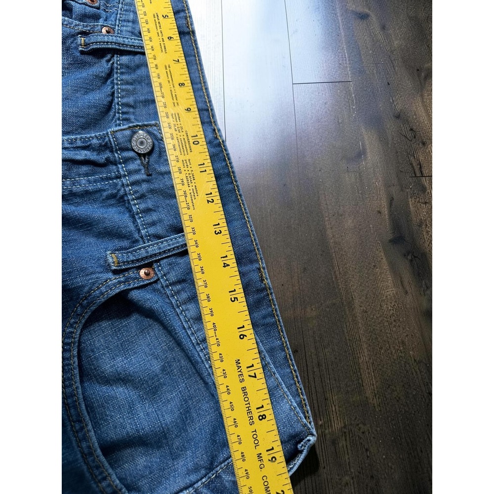 Levis 569 Loose Straight Leg Jeans Mens 38x32 Med Wash Blue Denim - Picture 5 of 11